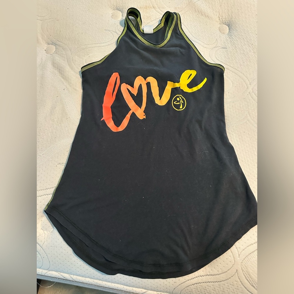 Zumba Women's Black Love Tank Top